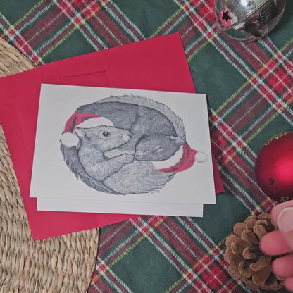 Holiday Snuggles Card