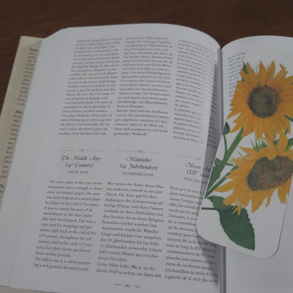Sunflowers bookmark