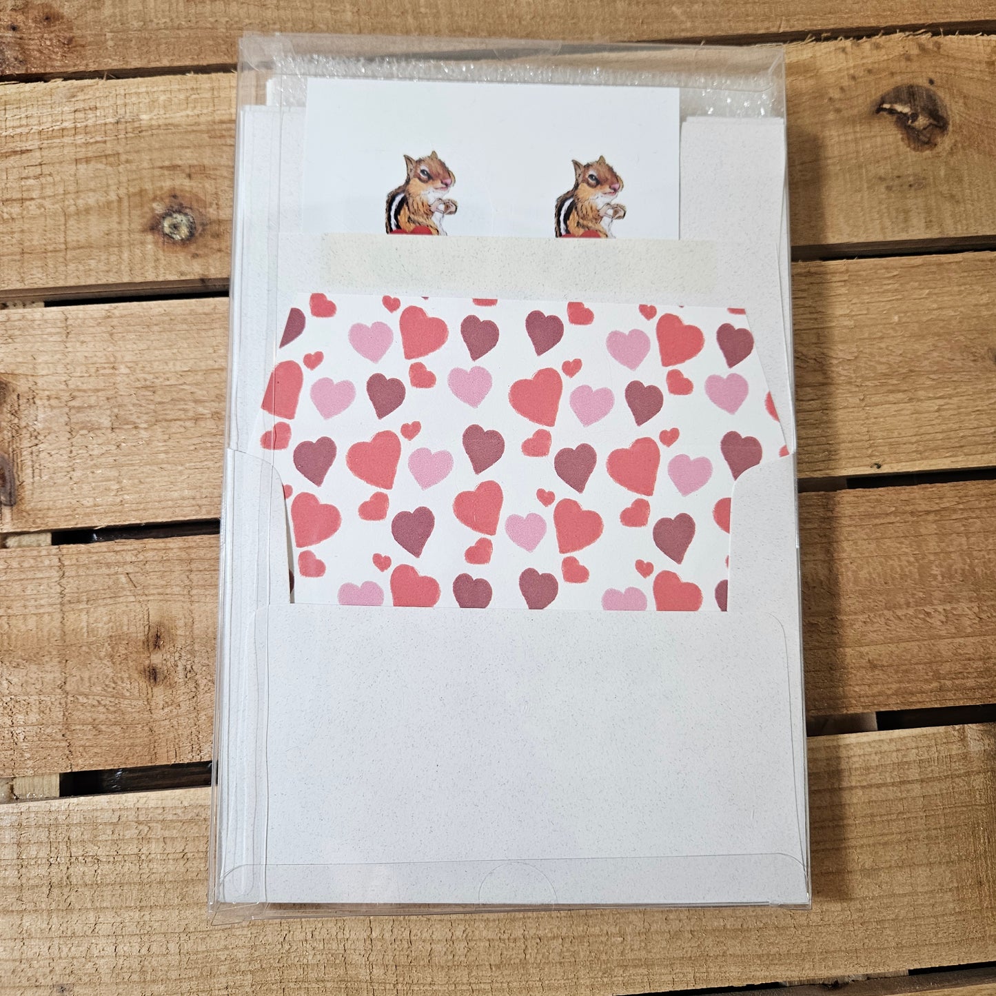 Chipmunk Kisses Letter Writing Set