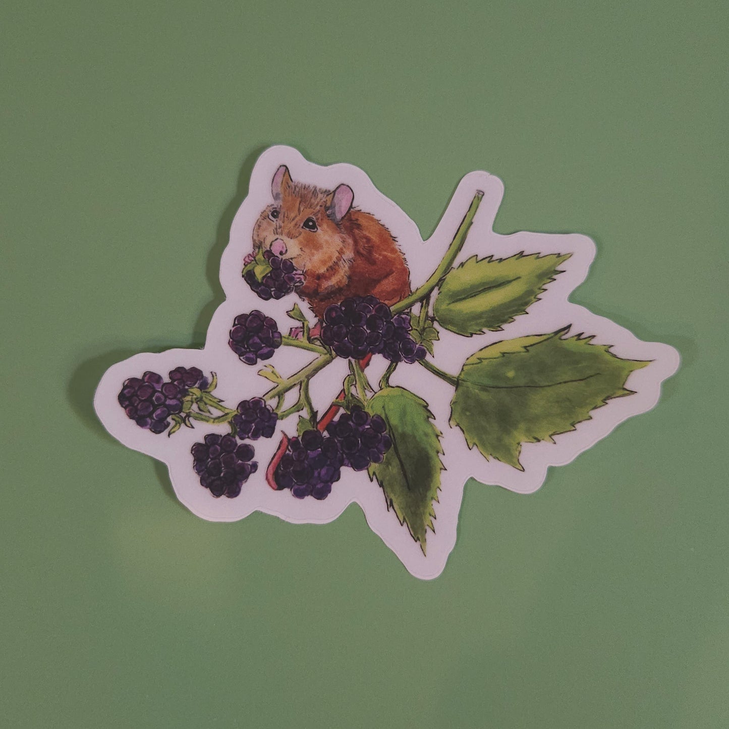 BlackBerry Mouse Sticker