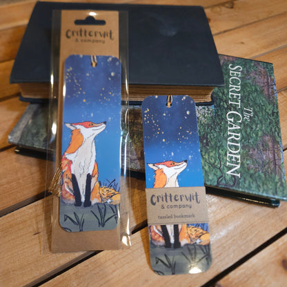 Dreaming Fox Woodland Animal Bookmark