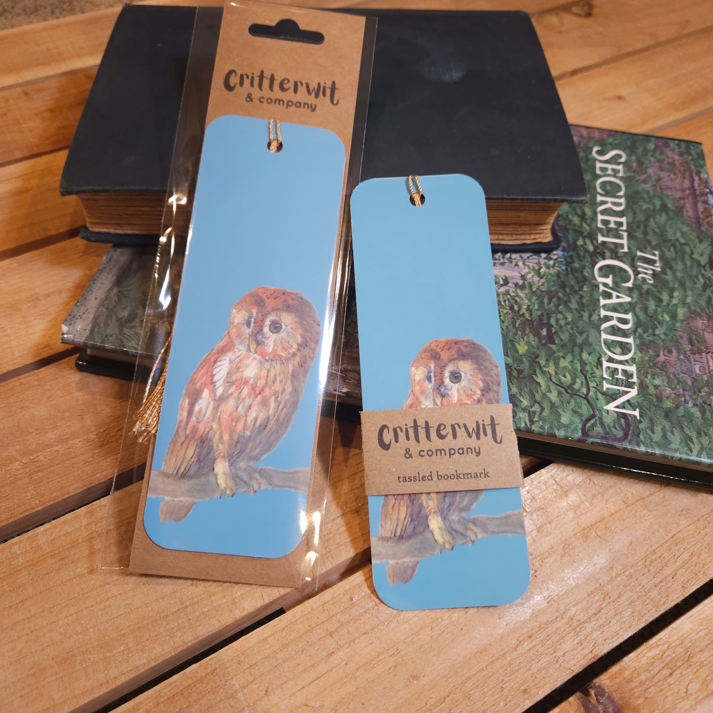 Whoo's There Owl Woodland Animal Bookmark
