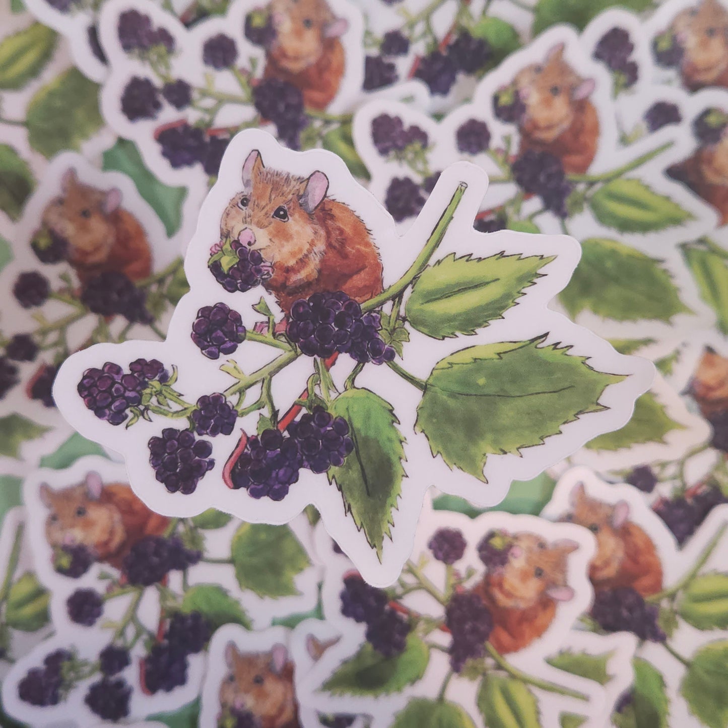 BlackBerry Mouse Sticker