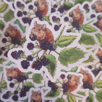BlackBerry Mouse Sticker
