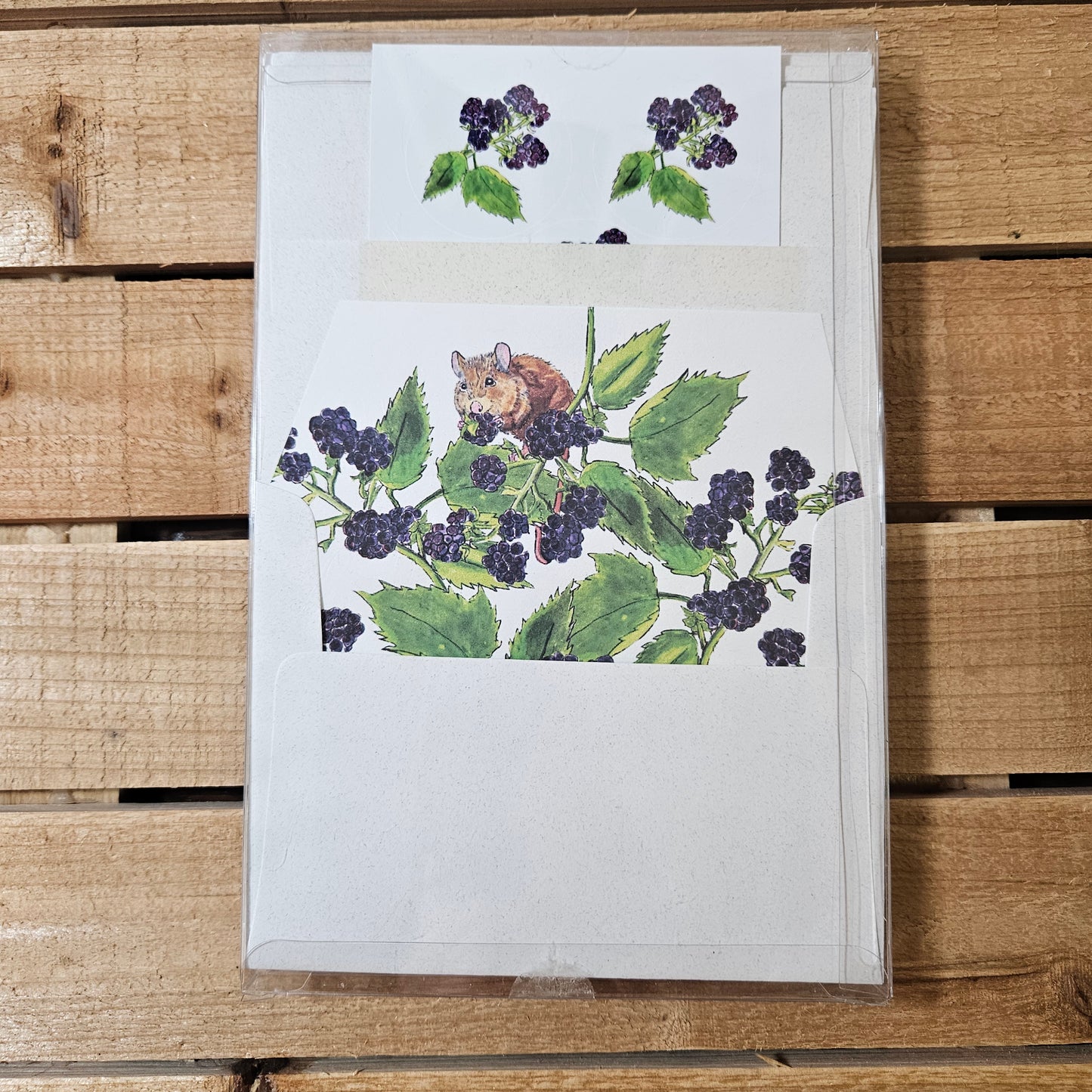 BlackBerry Mouse Letter Writing Set