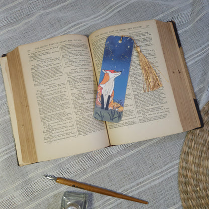 Dreaming Fox Woodland Animal Bookmark