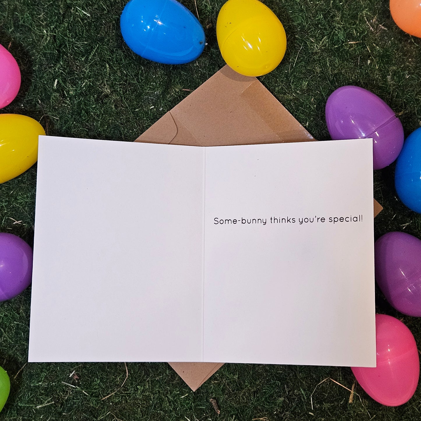 Are You Listening? Rabbit Greeting Card - Whimsical Woodland