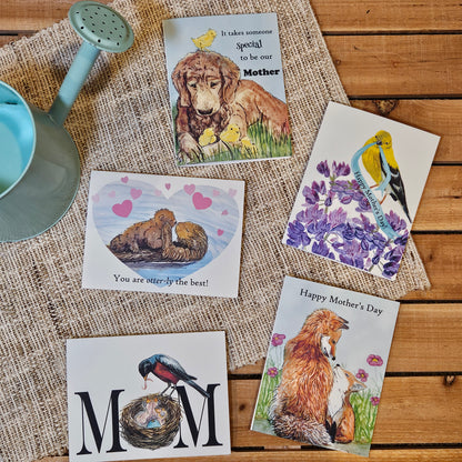 Beautiful Mother's Day – Woodland Greeting Card