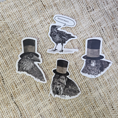 Nevermore sticker