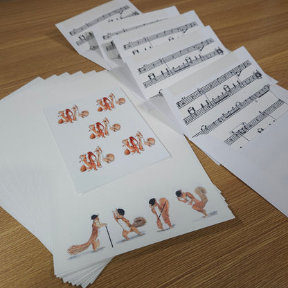 Fosse Squirrel Letter Writing Set
