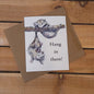 Hang in There Opossum Encouragement Card