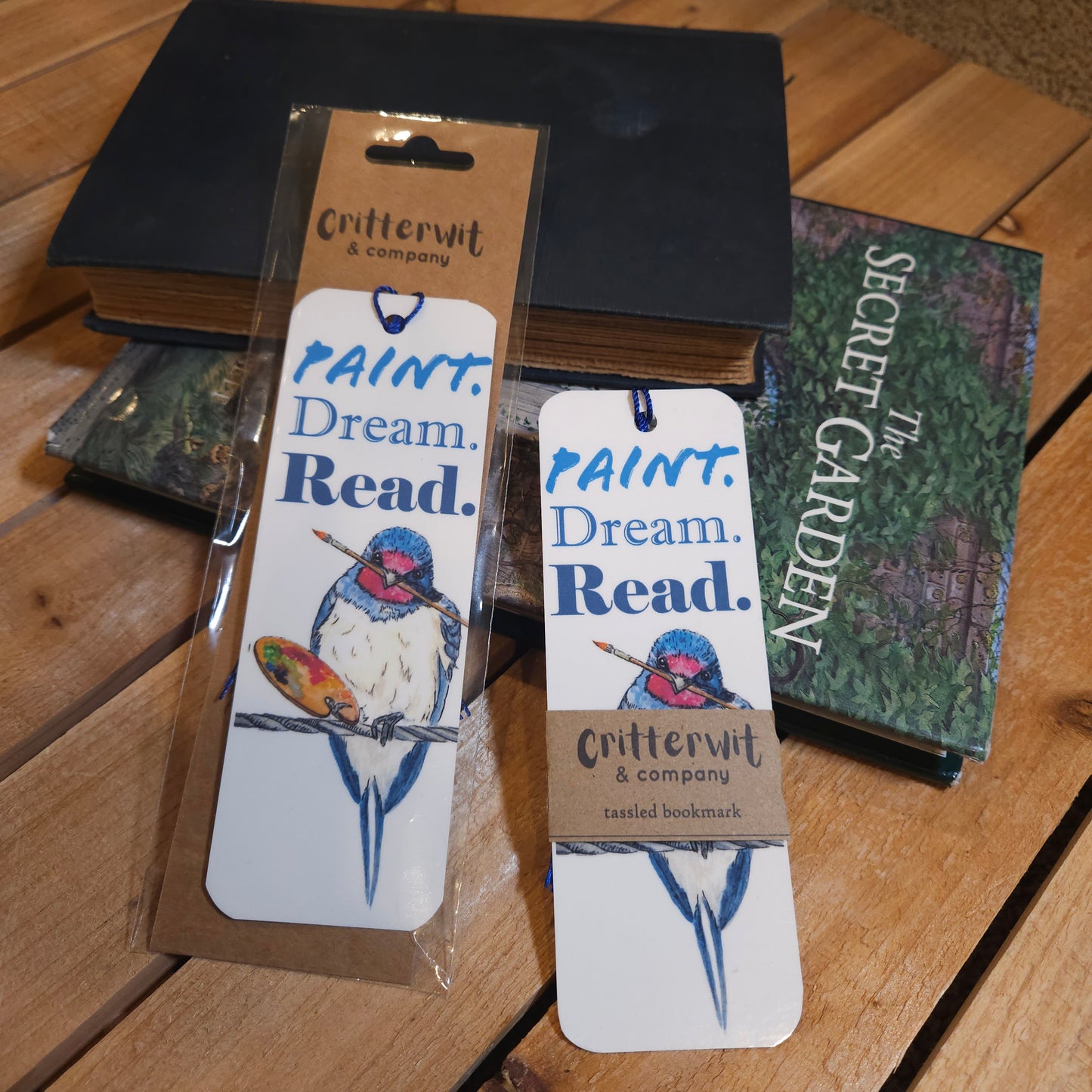 Painter swallow bookmark