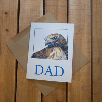 Eagle Eye Father's Day – Woodland Greeting Card
