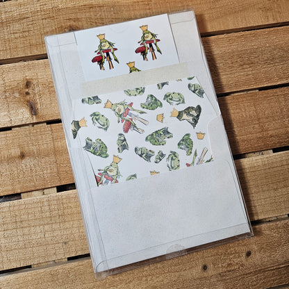 Frog Prince Letter Writing Set