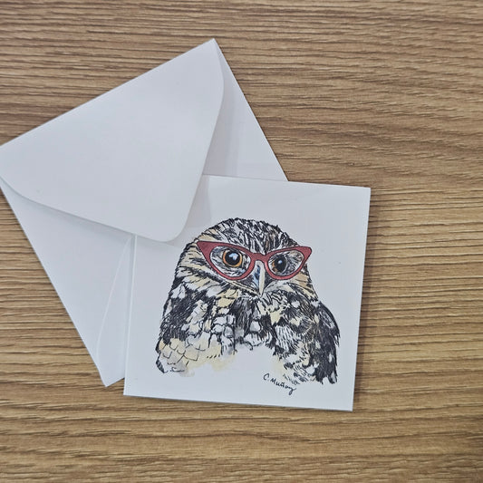 Red Specs Mini Card