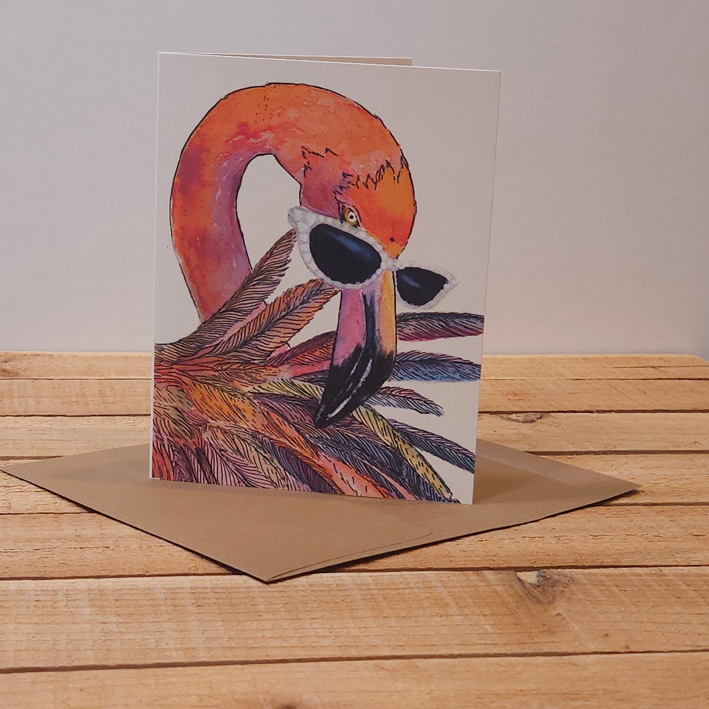 You’re Flocking Fabulous Flamingo Card