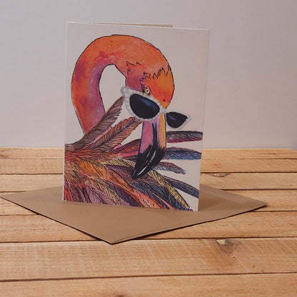 You’re Flocking Fabulous Flamingo Card