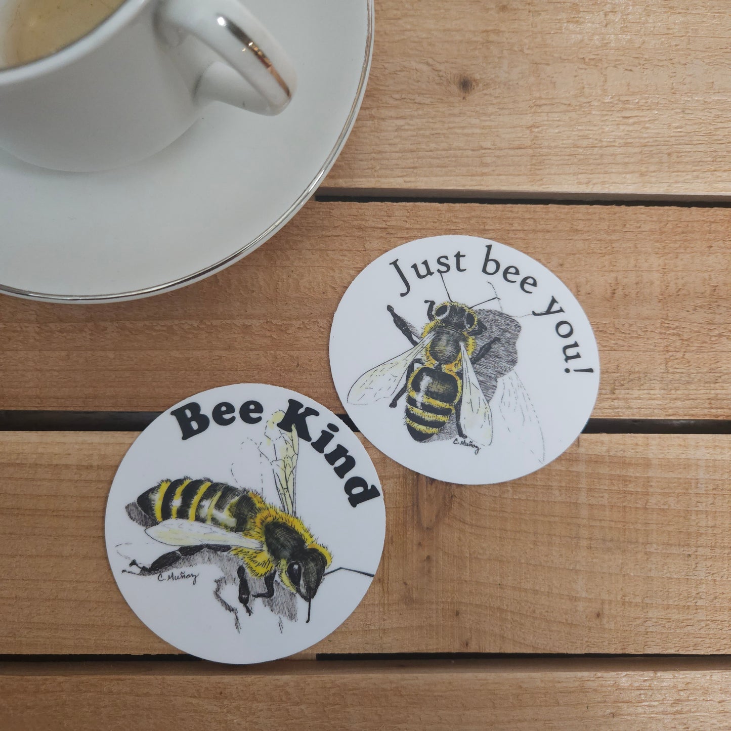 Just Bee you sticker