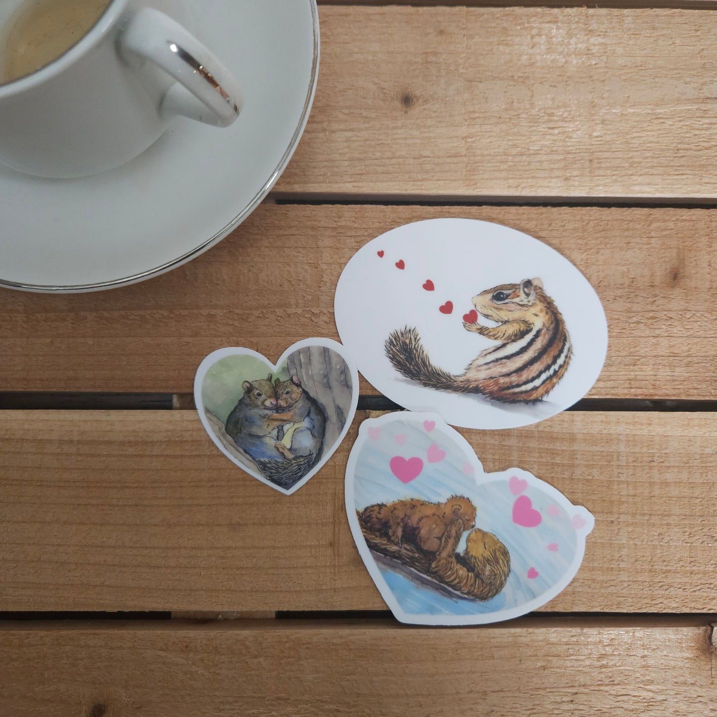 Otterly the Best Sticker | Woodland Animal Vinyl Sticker