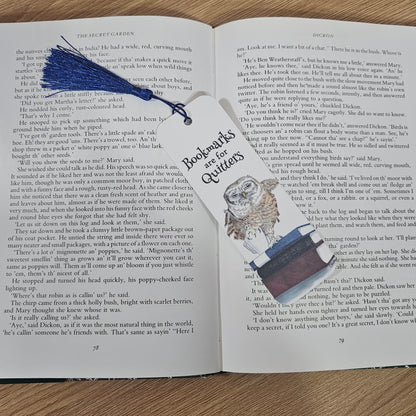 Grumpy Owl “Bookmarks Are for Quitters” Bookmark
