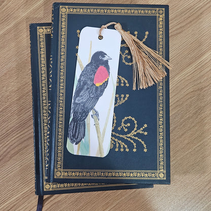 Red-Wing Blackbird Bookmark