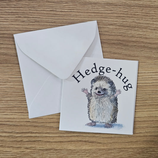 Hedge-Hug Mini Enclosure Card