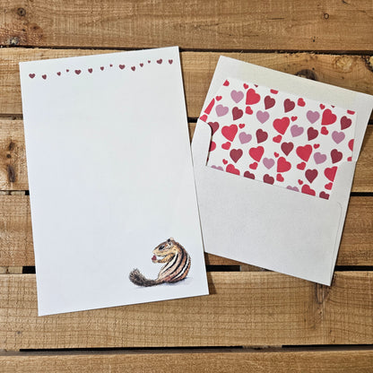 Chipmunk Kisses Letter Writing Set