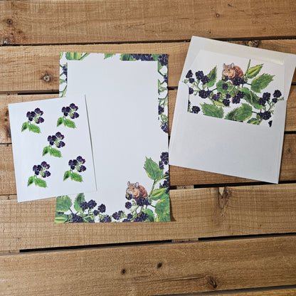 BlackBerry Mouse Letter Writing Set