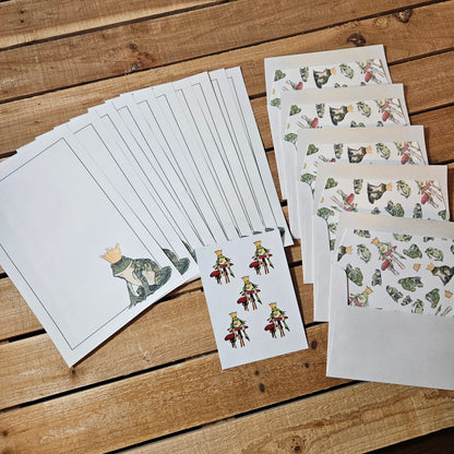 Frog Prince Letter Writing Set