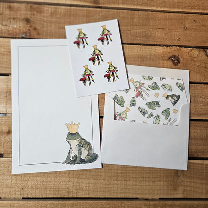 Frog Prince Letter Writing Set