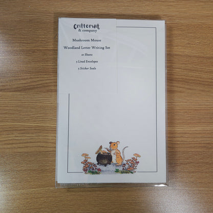 Mushroom Mouse Letter Writing Set