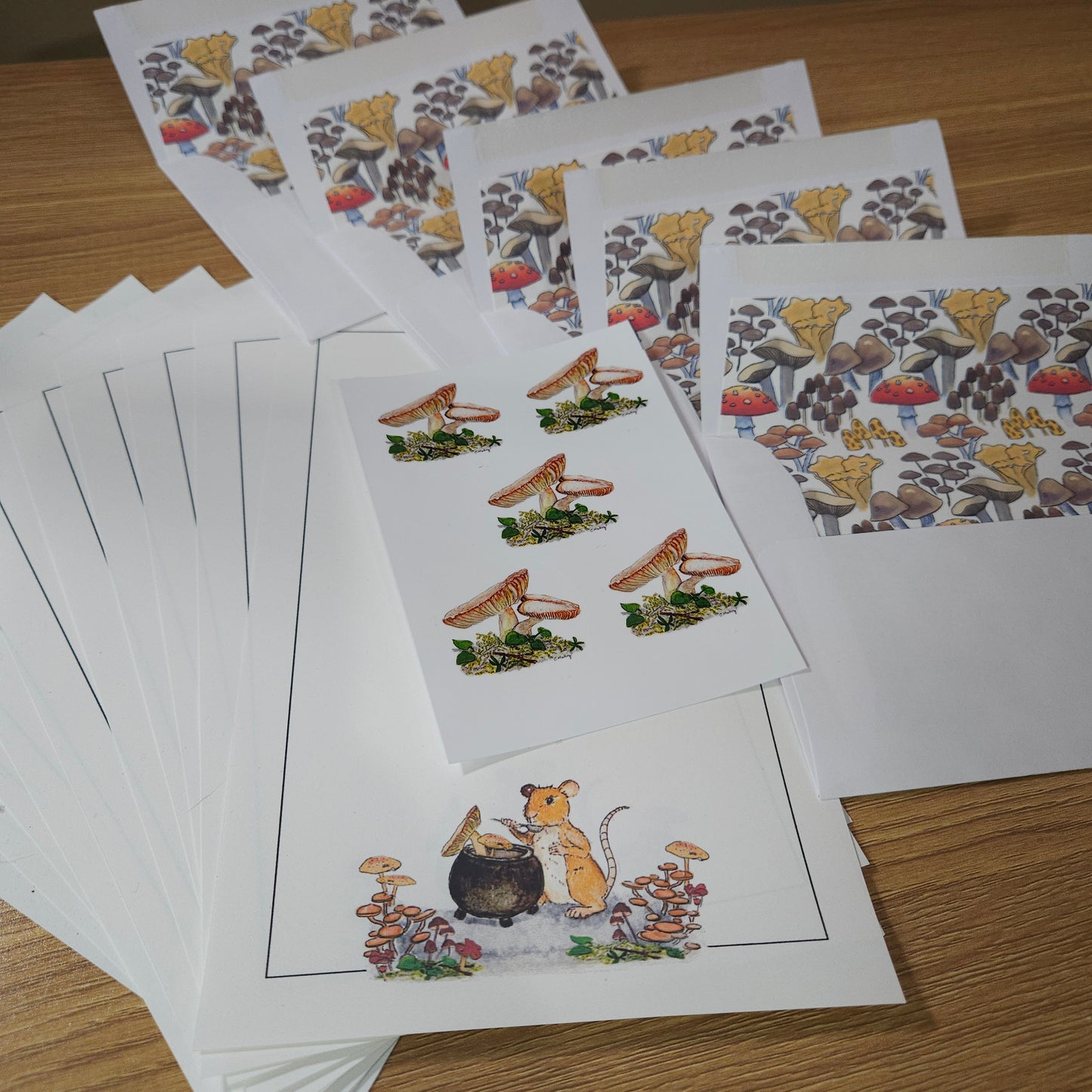 Mushroom Mouse Letter Writing Set