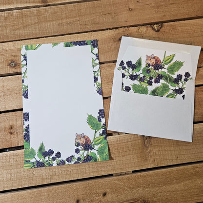 BlackBerry Mouse Letter Writing Set