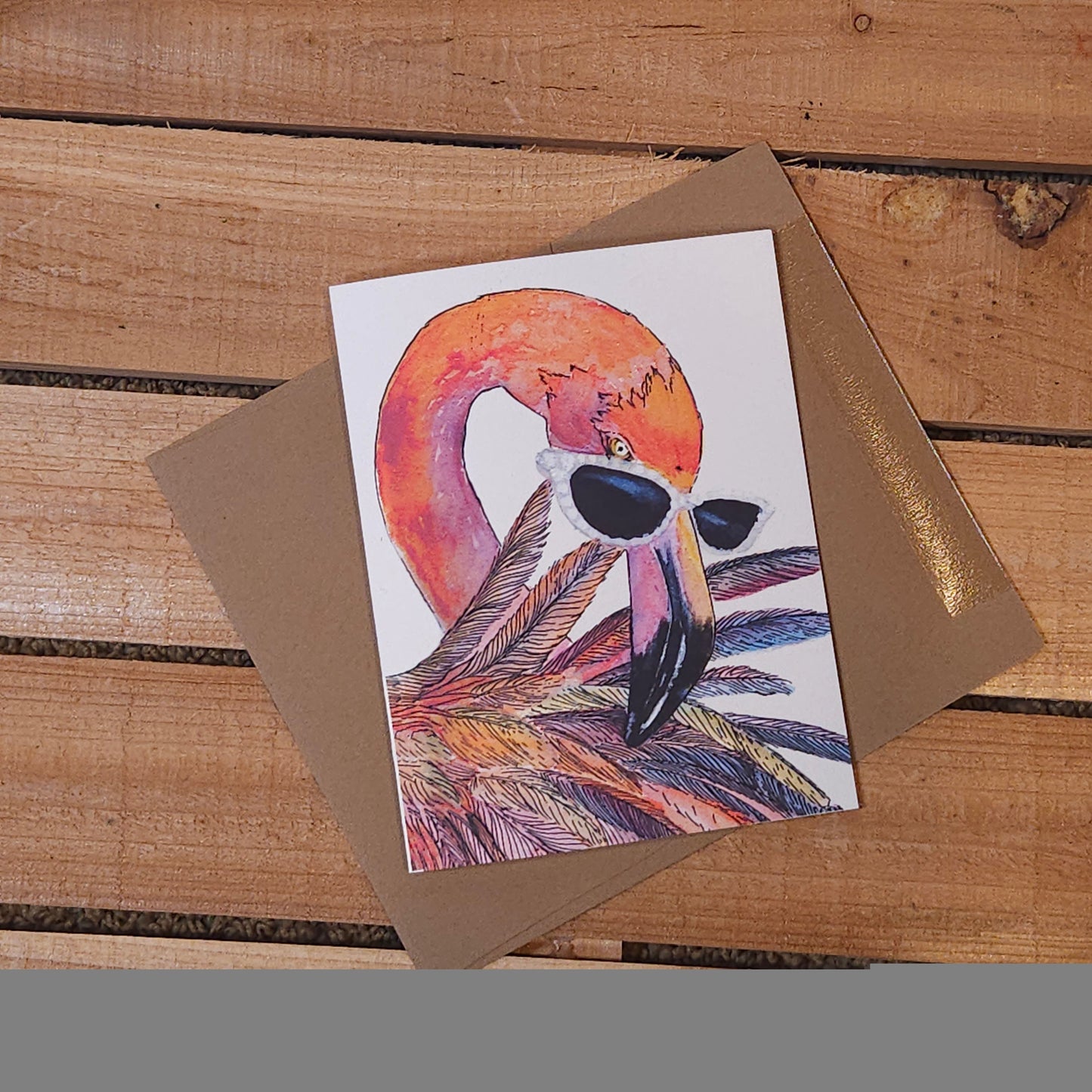 You’re Flocking Fabulous Flamingo Card