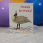 Honkin' Good Birthday Greeting Card – whimsical woodland animal gift, perfect for holidays and everyday use.
