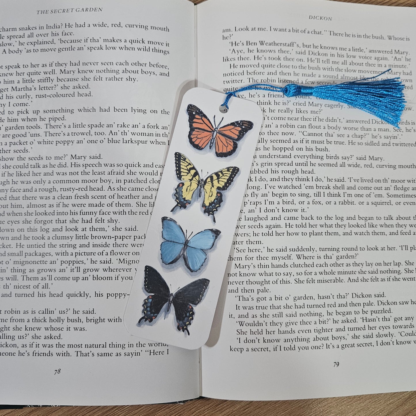 Butterfly Bookmark