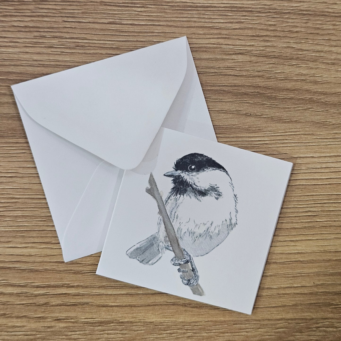 Cheeky Chickadee Mini Enclosure Card