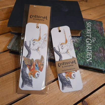 Coming and Going Woodland Animal Bookmark