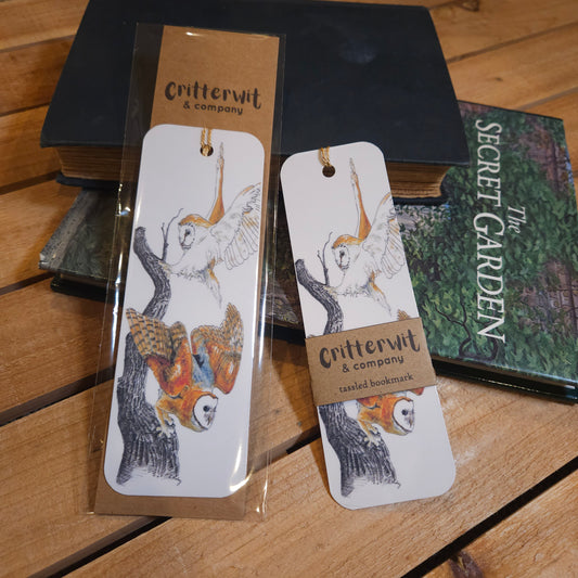 Coming and Going Woodland Animal Bookmark