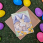 [Sending Snuggles Rabbit Family Spring Easter] – Woodland Greeting Card