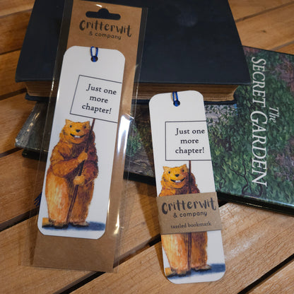One More Chapter Groundhog Bookmark