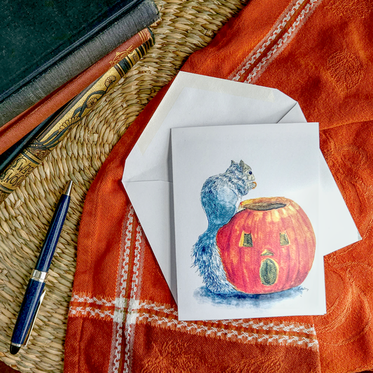 Pumpkin Surprise Card