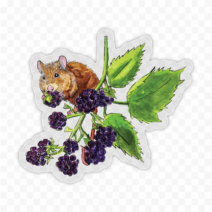 BlackBerry Mouse Sticker