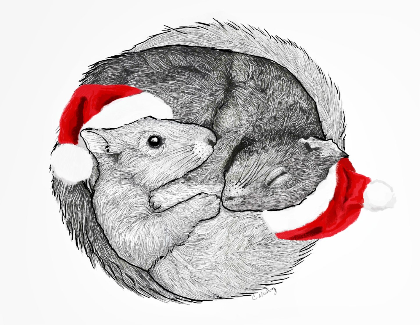 Holiday Snuggles Card